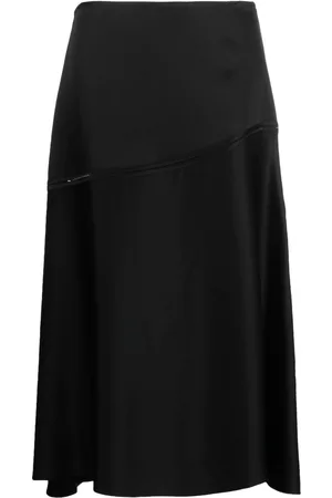 Jil Sander Falda midi acampanada