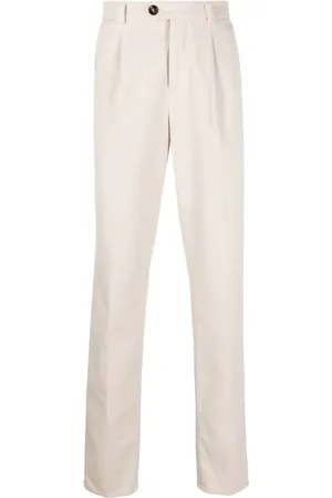 Brunello Cucinelli Pantalones chino ajustados