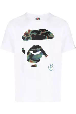 A Bathing Ape Camiseta con logo estampado