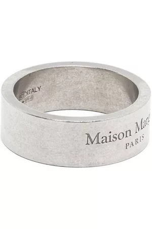 Maison Margiela Anillo con logo grabado