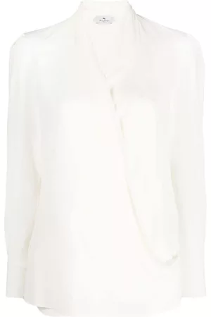 Etro Blusa con cuello en V