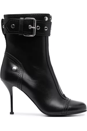 Alexander McQueen Botas con detalle de hebilla