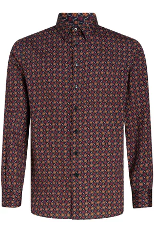 Etro Camisa con estampado gráfico