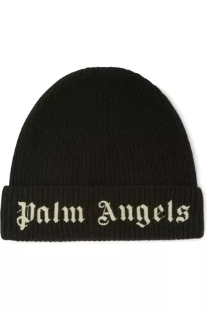 Palm Angels Gorro con logo bordado