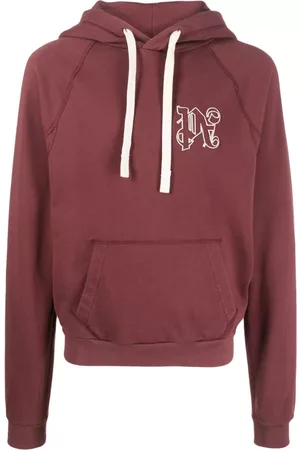 Palm Angels Sudadera con capucha y monograma bordado