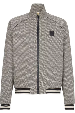 Balmain Chaqueta con monograma estampado