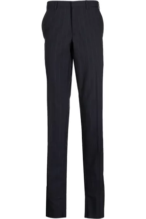 BRIONI Pantalones rectos a rayas