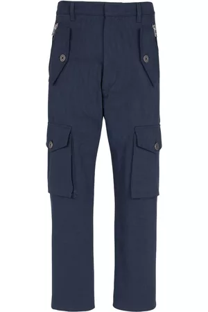 Balmain Pantalones capri tipo cargo