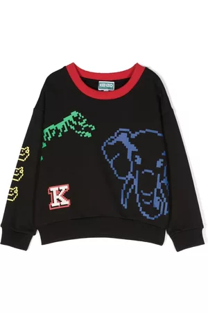 Kenzo Sudadera con logo estampado