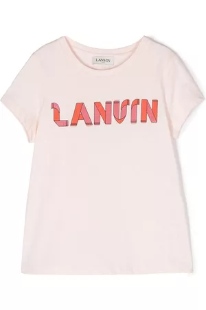 Lanvin Camiseta con logo estampado
