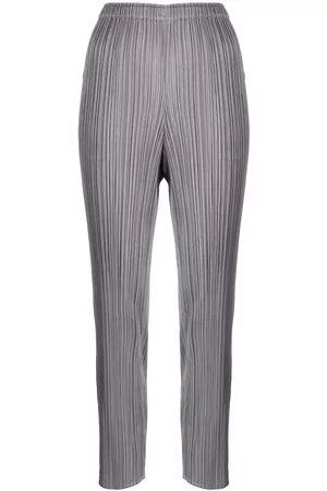 PLEATS PLEASE ISSEY MIYAKE Pantalones capri plisados
