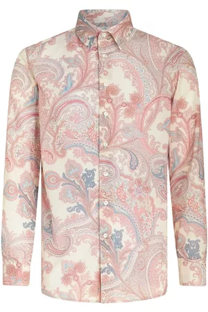 Etro Camisa con estampado de cachemira