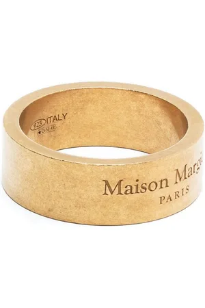 Maison Margiela Anillo con logo grabado