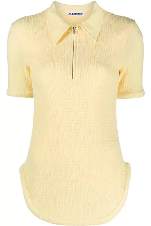 Jil Sander Polo con media cremallera