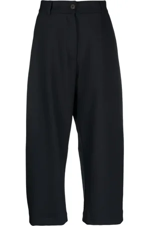 STUDIO NICHOLSON Pantalones anchos de talle alto