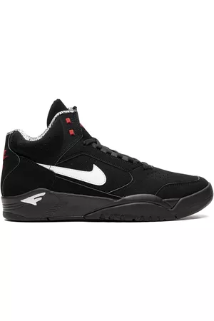Nike Zapatillas Air Flight Lite Mid Black White Varsity Red