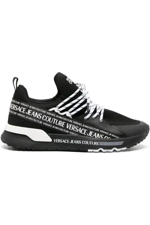 VERSACE Zapatillas bajas con logo estampado