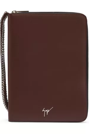 Giuseppe Zanotti Cartera Aymeric con logo