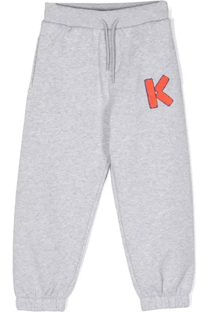 Kenzo Pantalones de chándal con parche del logo
