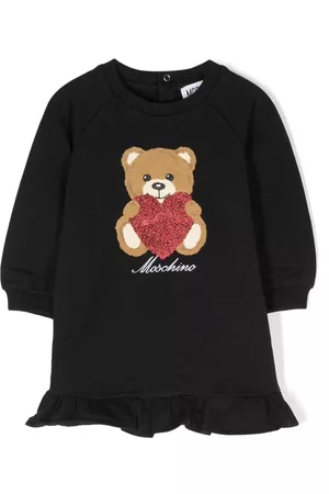 Moschino Vestido con logo estampado