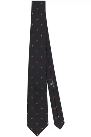 Etro Corbata con estampado de cachemira
