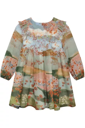 Chloé Vestido con estampado gráfico