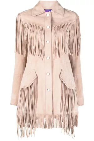 Philipp Plein Sobrecamisa oversize con flecos