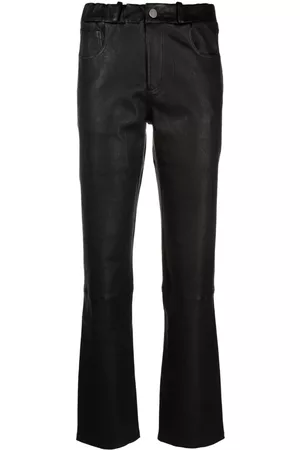 arma leder Pantalones rectos