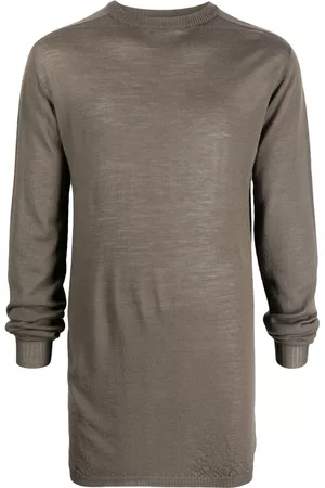 Rick Owens Jersey con cuello redondo