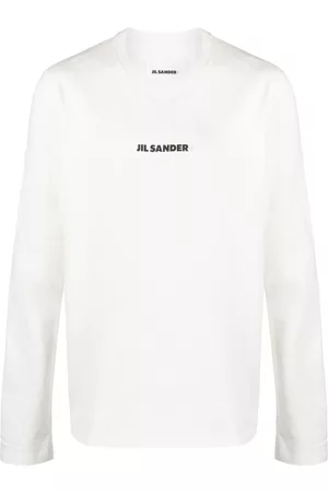 Jil Sander Camiseta con logo estampado