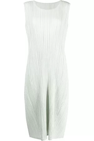 PLEATS PLEASE ISSEY MIYAKE Vestido midi Cotton Alley
