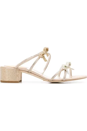 RENE CAOVILLA Sandalias con tiras y apliques