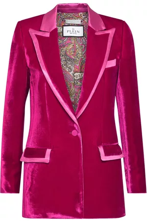Philipp Plein Blazer con ribete en contraste