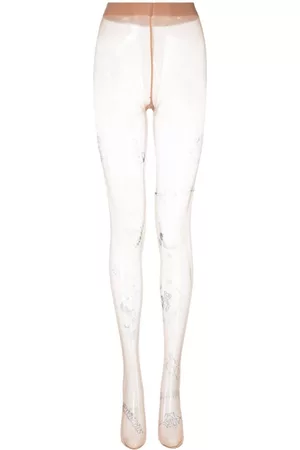 Vetements Medias con estampado de tatuaje de x Wolford