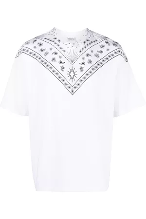 MARCELO BURLON Camiseta con motivo de bandana