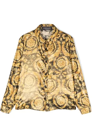 VERSACE Camisa con estampado Barocco