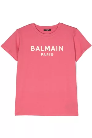 Balmain Camiseta con logo estampado