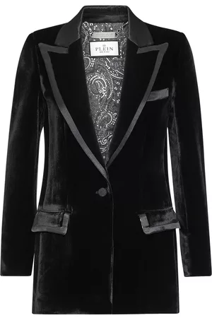 Philipp Plein Blazer con ribete en contraste