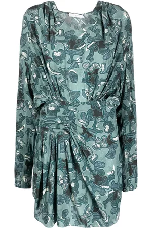 IRO Vestido corto con estampado Fontana
