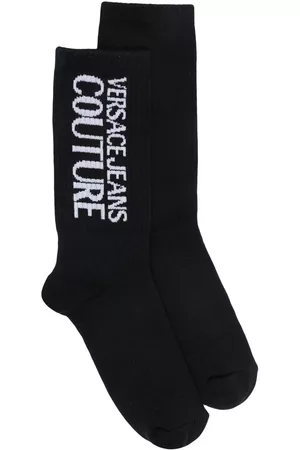 VERSACE Calcetines de punto de canalé