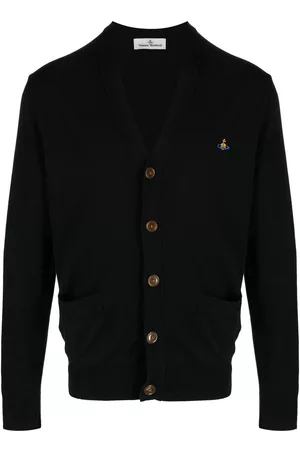 Vivienne Westwood Cárdigan con logo Orb bordado