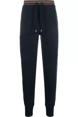 Paul Smith Pantalones de chándal con ribete de rayas
