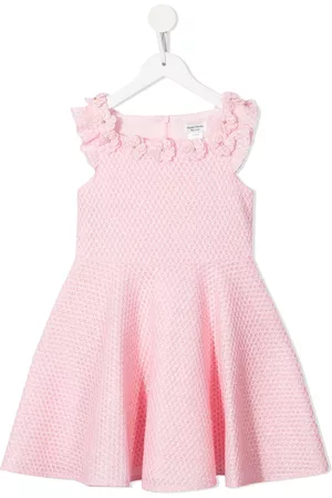David Charles Vestido corto con apliques florales