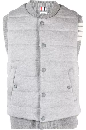 Thom Browne Chaleco con diseño acolchado y botones