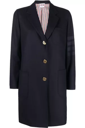 Thom Browne Abrigo Engineered con botones