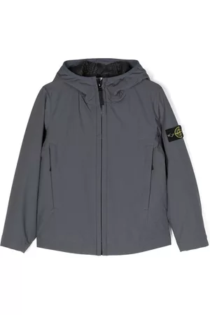 Stone Island Chaqueta con aplique Compass