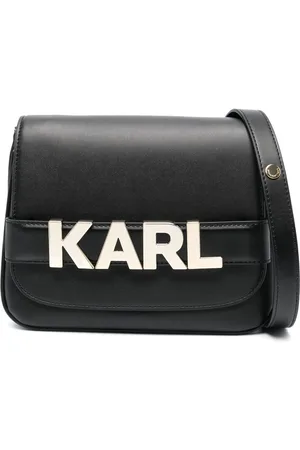 Karl Lagerfeld Bandolera K/Letters con placa del logo