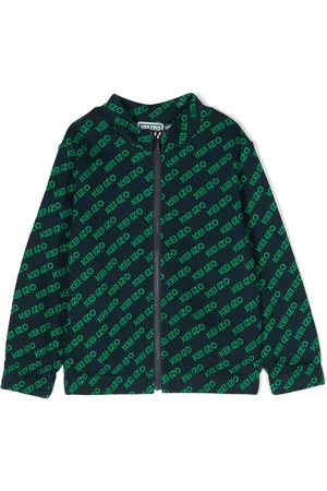 Kenzo Chaqueta con logo estampado