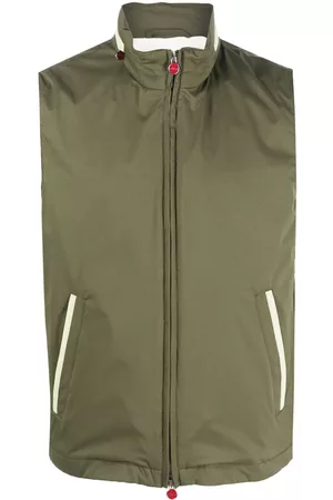 Kiton Chaleco ligero con cremallera