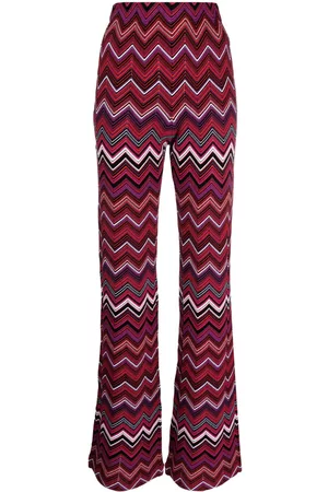 Missoni Pantalones con estampado en zigzag